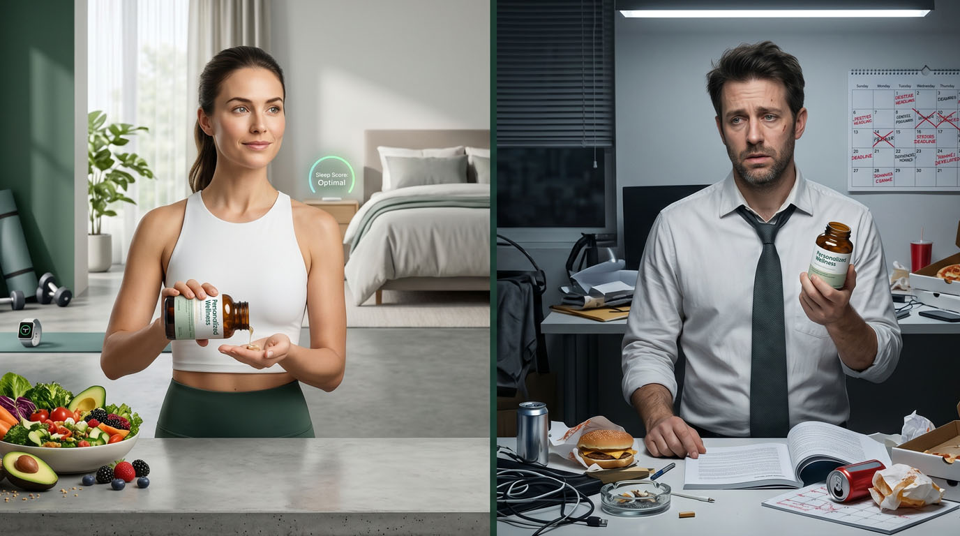 Por que duas pessoas usando o mesmo suplemento podem ter resultados diferentes?