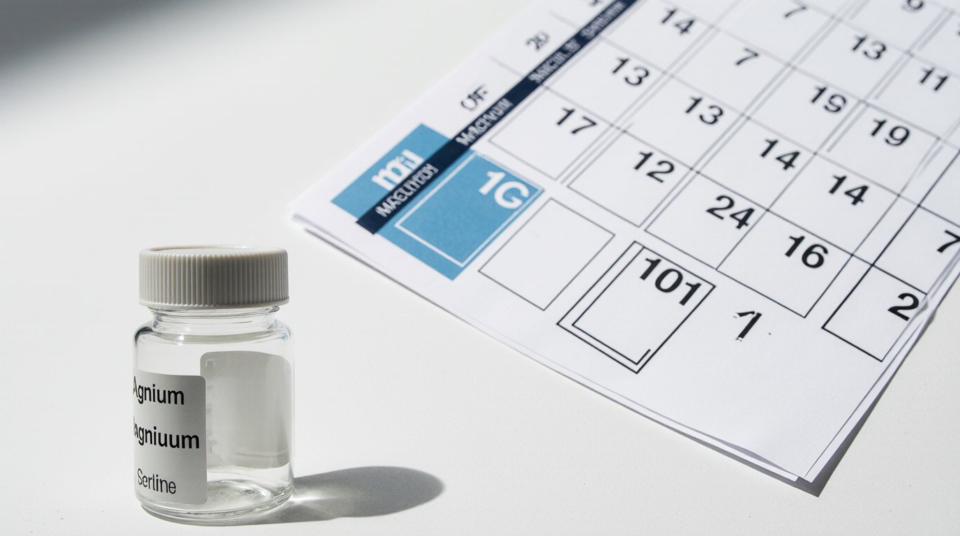 Uso contínuo de magnésio: por que a regularidade é decisiva nos resultados